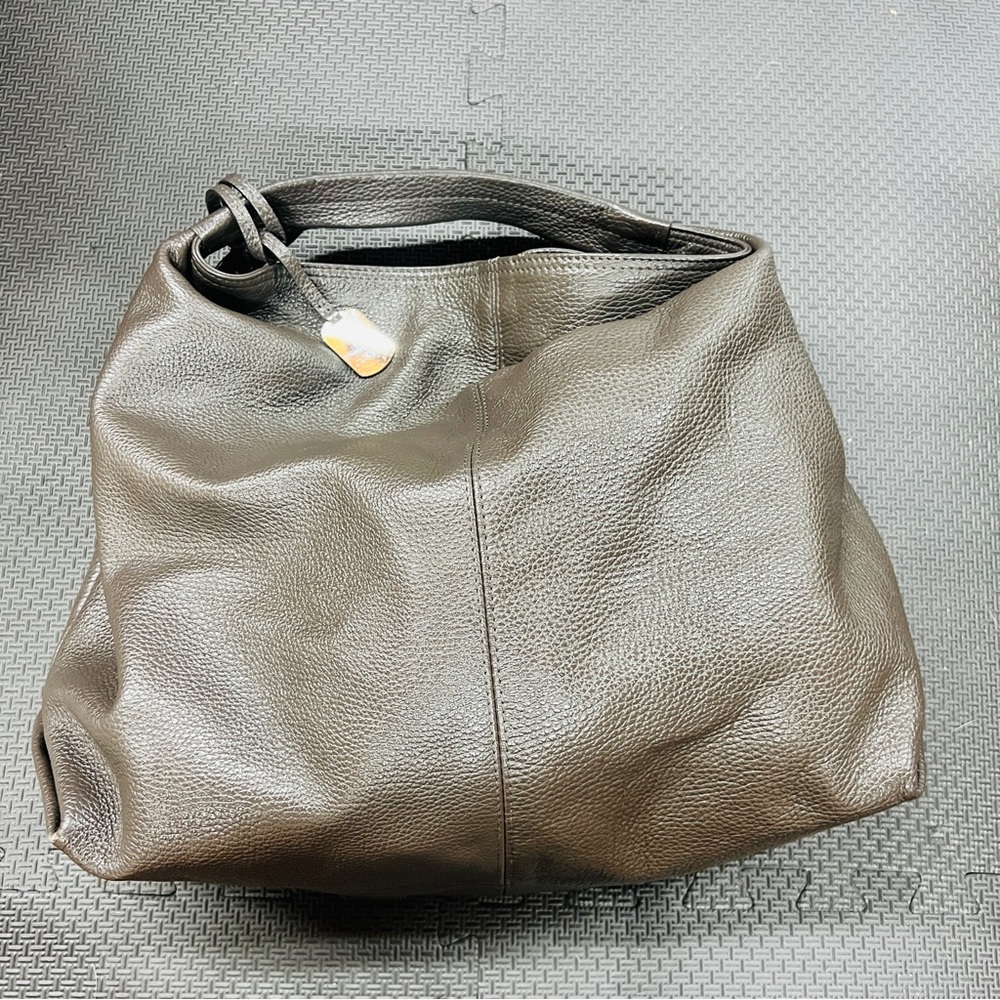 Furla Elisabeth Pebbled Leather Hobo